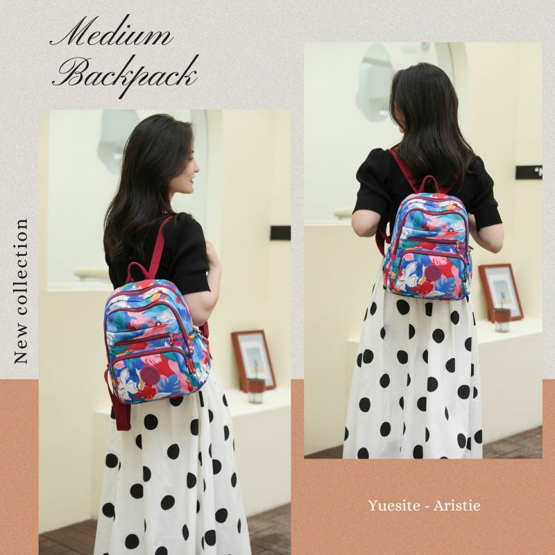 TAS RANSEL YUESITE ARISTIE MEDIUM BACKPACK SEDANG IMPORT CYUTEBAGS