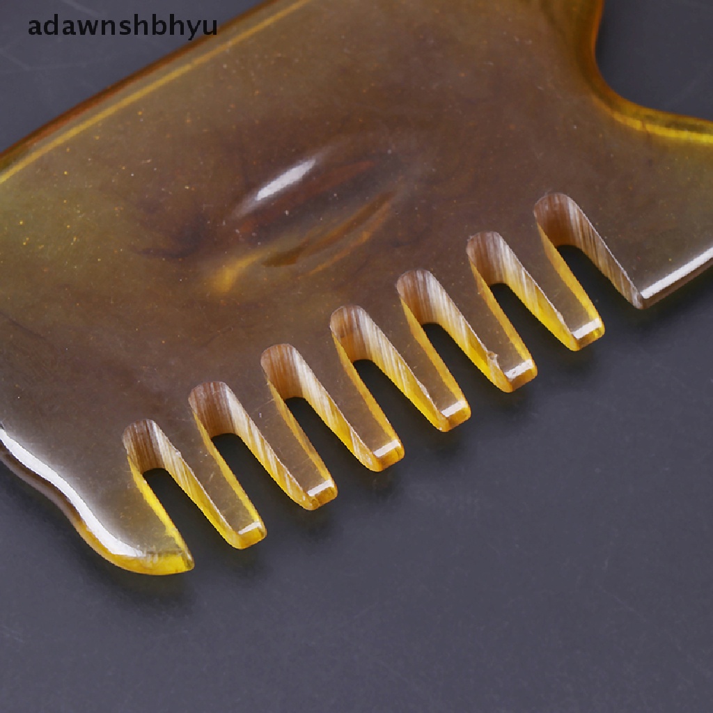 Sisir Pijat Gua Sha Bahan Resin Untuk Kesehatan