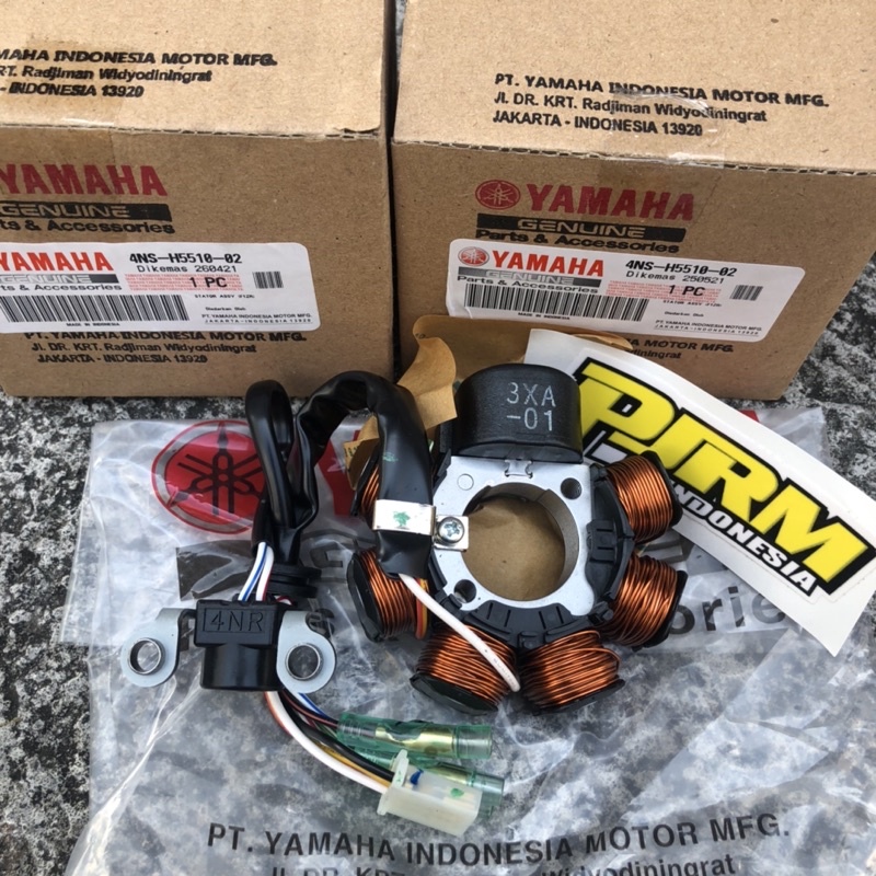 Sepul Spul Stator Assy Yamaha F1ZR FIZR Force 1 Ori Yamaha 4NS-H5510-02 Termasuk PULSER