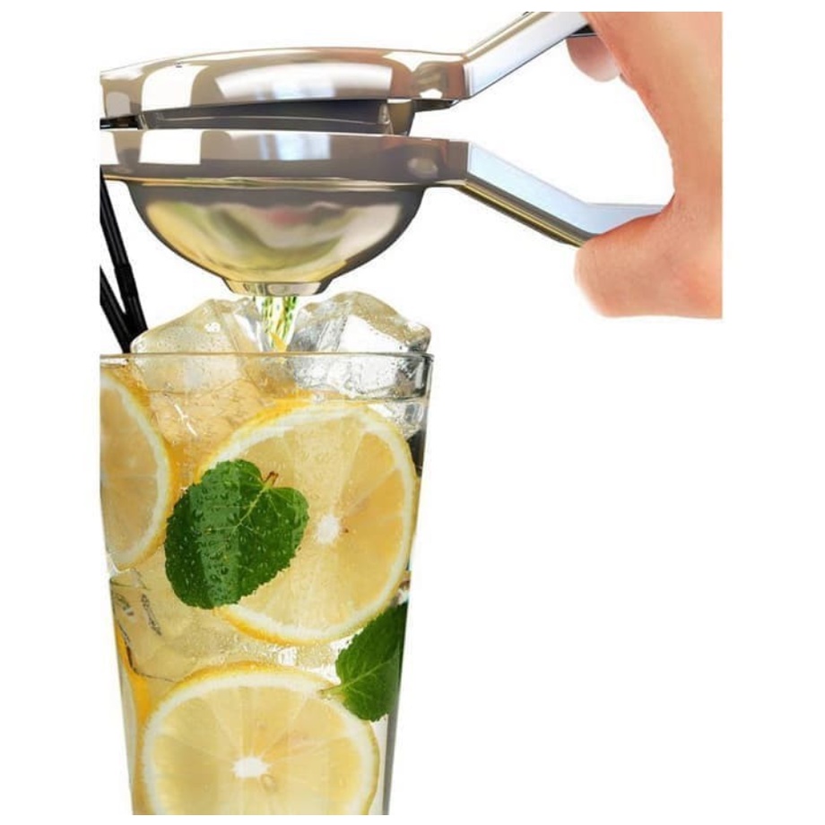 ALAT PERAS JERUK LEMON SQUEEZER STAINLESS STEEL SERBAGUNA [SWEETSPACE]