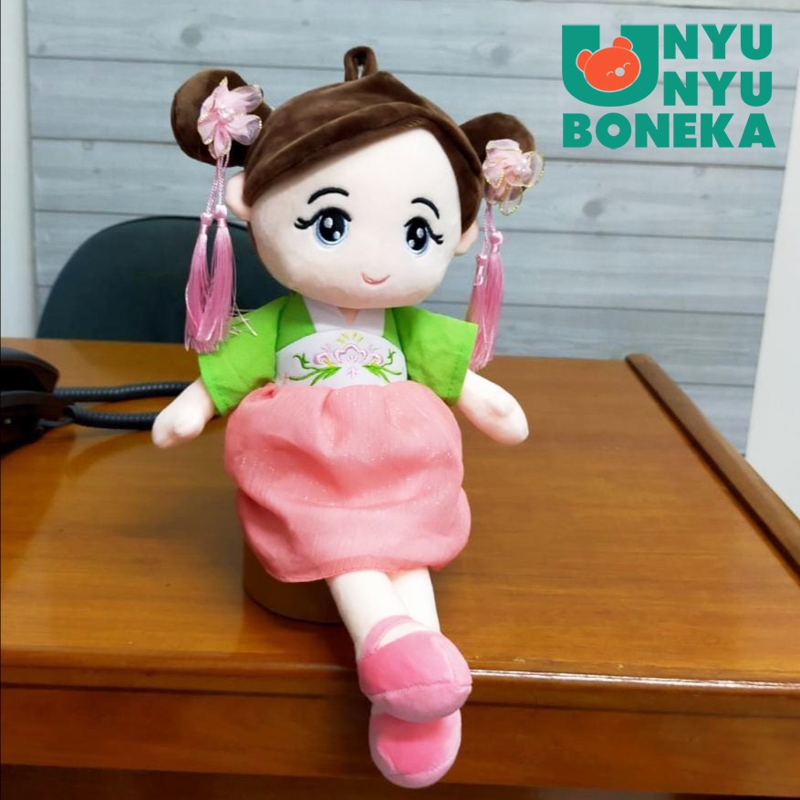 Boneka Cewe Korea 30cm/bonekaAnak-Anak/Mainan/Karakter/BonekaLucu