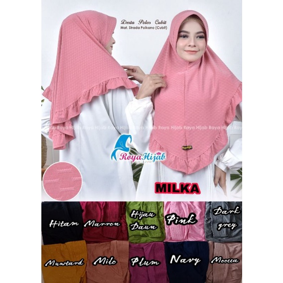 Hijab Malika realpict ori by roya hijab