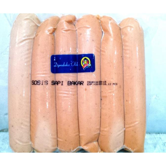 

ENAK Sosis Bakar Sapi Ori (16 Cm) Isi 12 pcs / Sosis Jumbo Sapi / Sosis BANYAK RASA