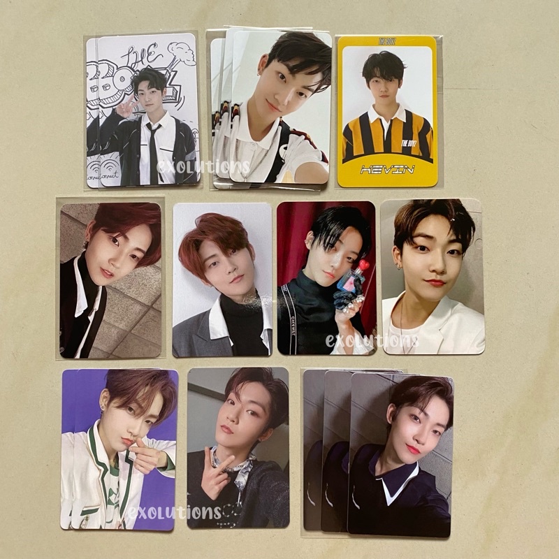 The Boyz Kevin Official Album Photocard [BACA DESC‼️] PC Off Air No Air Bloom Reveal DDD Dreamlike