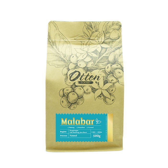 Malabar Natural Process 500g Kopi Arabica-1