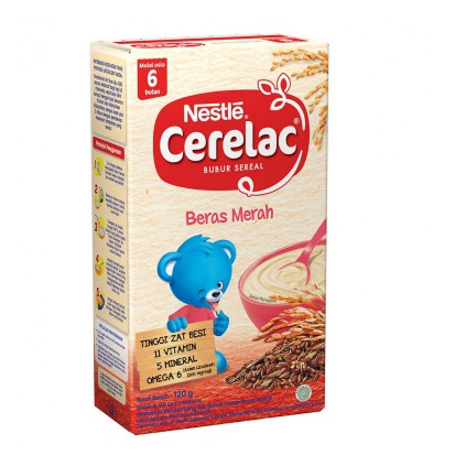 Nestle Cerelac Beras Merah 120 gr