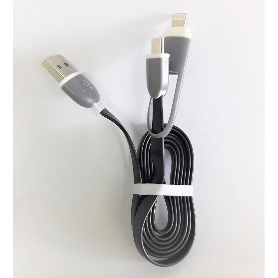 Kabel Micro USB &amp; iPhone Lighting Adaptor - 64970