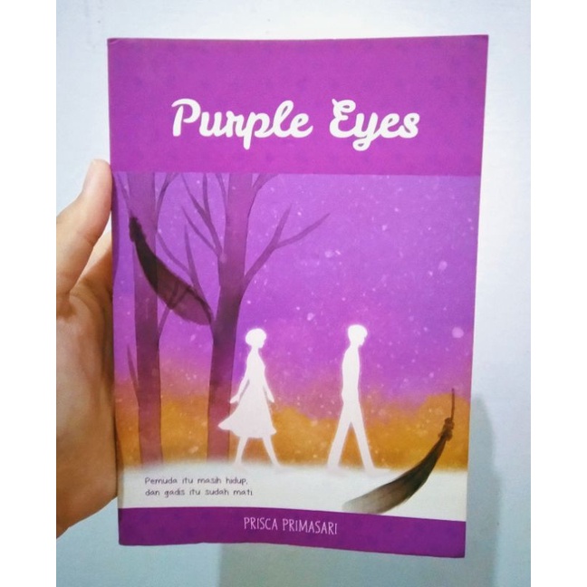 Novel Purple Eyes Karya Prisca Primasari Preloved/Buku Bekas