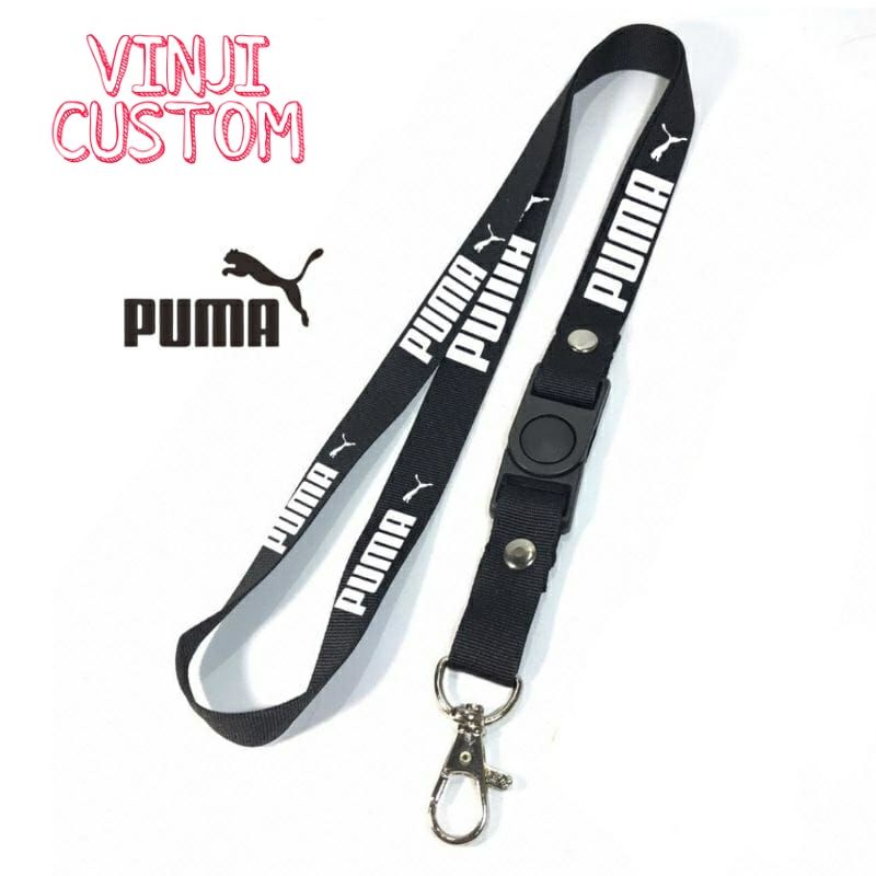 

Lanyard PUMA tali lanyard DISTRO gantungan kunci name tag id card kartu nama / tali lanyard gantungan leher