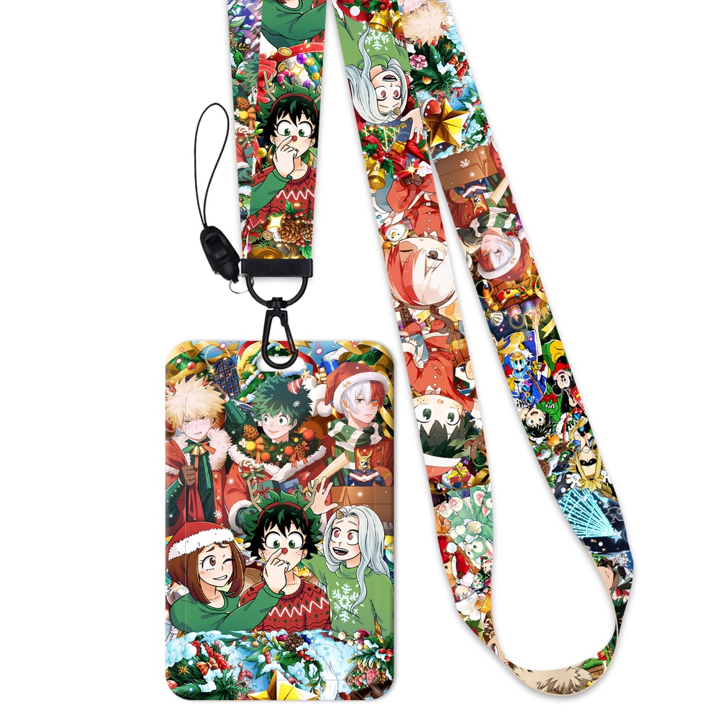 Tali Lanyard Desain My Hero Academia Untuk Natal