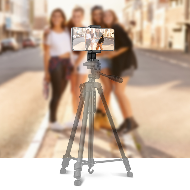 【Ready】Tripod Phone Mount Adapter Compatible with Phone Camera Stand Cell Phone Attachment Clip Clam