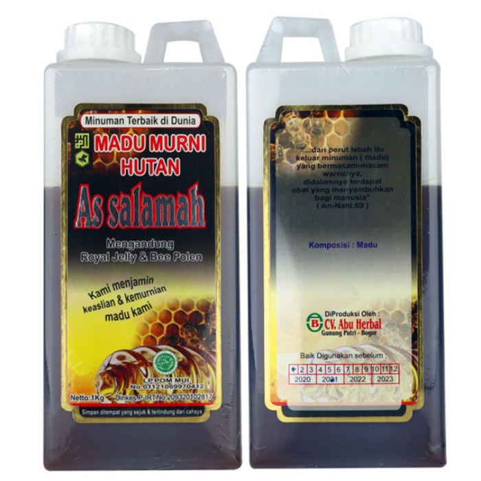 

madu- madu murni hutan as salamah assalamah 1 kg -madu.