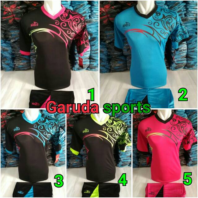 Baju Olahraga Jersey Bola Kaos Setelan Futsal specs