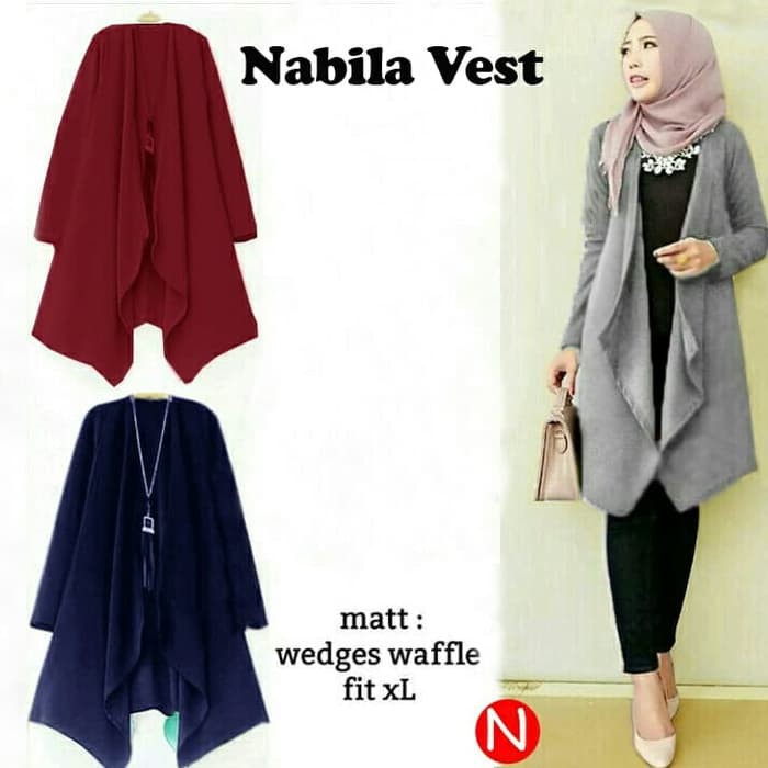 Vesty Jeans Rompi Wanita Rompi Jeans Wanita Outer Wanita Rom RZ731 Tj 51476 Baju Murah Terlaris