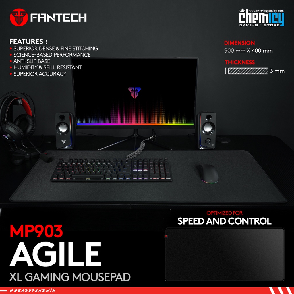 Fantech Agile MP903 XL Cloth Gaming Mousepad