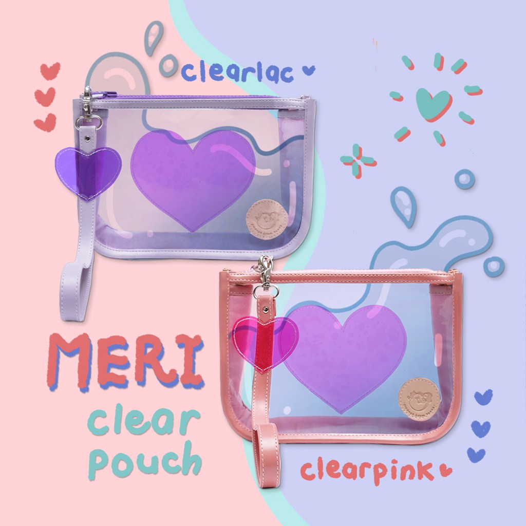 MERI Clear Pouch - Tas Make Up Serbaguna