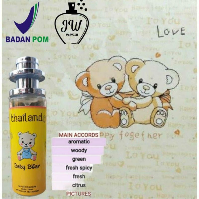 Parfum Wanita Parfum Thailand BABY BEAR 30 ML Wangi Tahan Lama