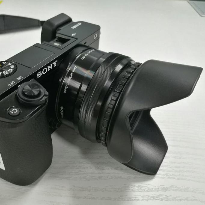 Lens Hood Kit utk Lensa Sony 16-50mm F3.5-5.6 A5100, A6000, A6300 dst