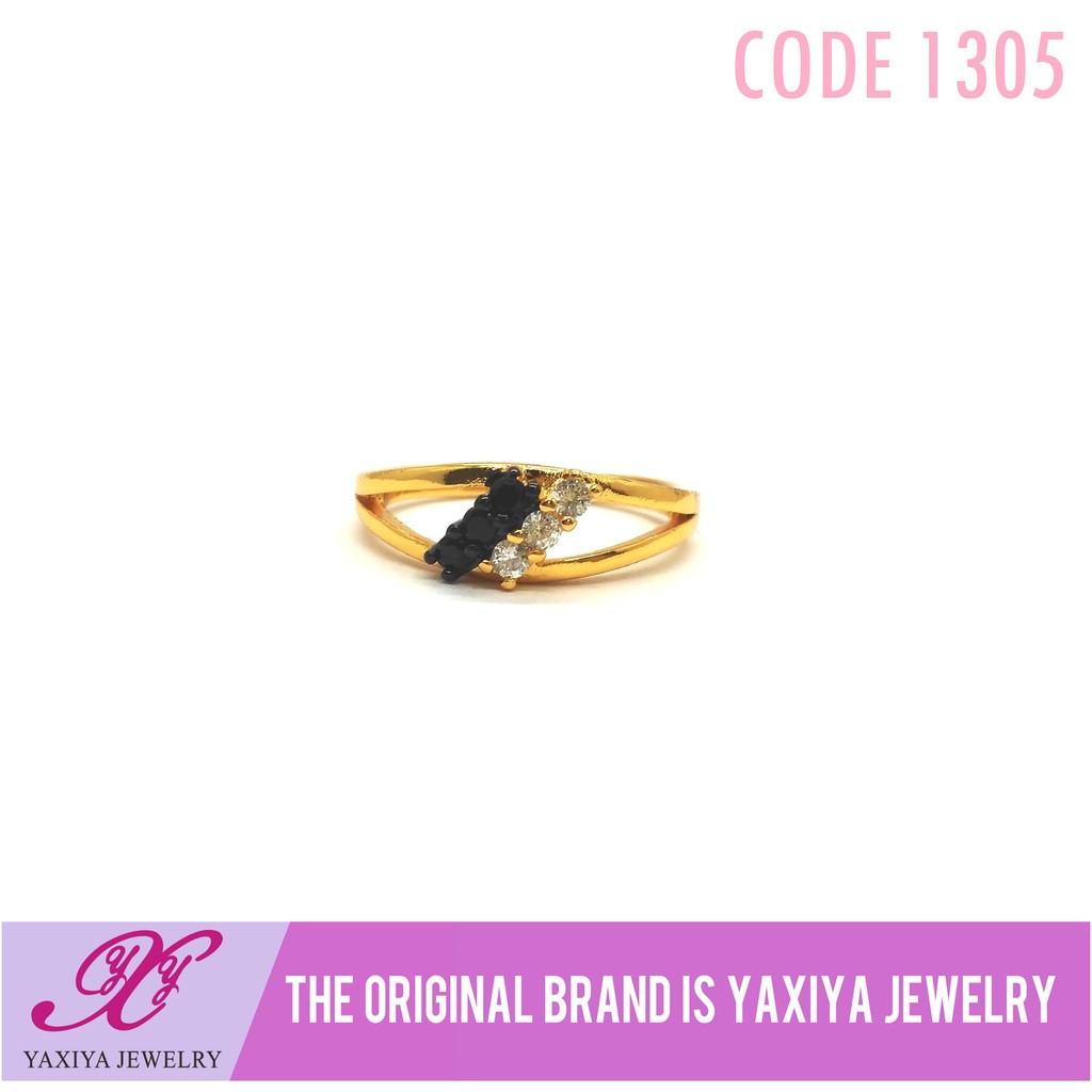 

Cincin permata Lapis emas Perhiasan imitasi Gold Yaxiya Jewelry 1305