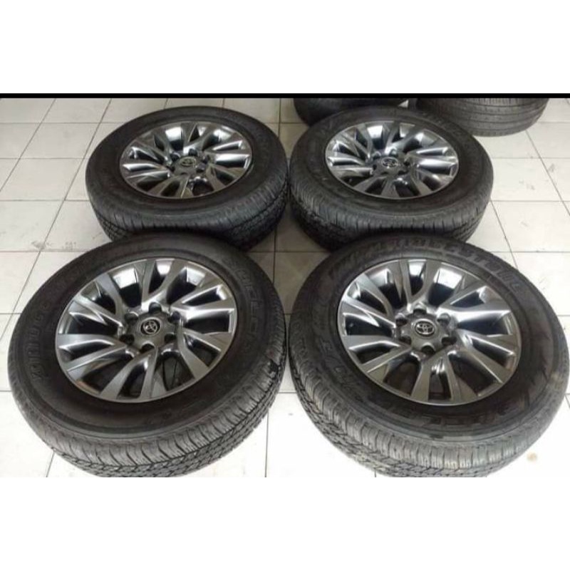 Jual Velg Variasi Mobil Pelek Mobil Second Original Toyota Fortuner New Fortuner Vrz New Like