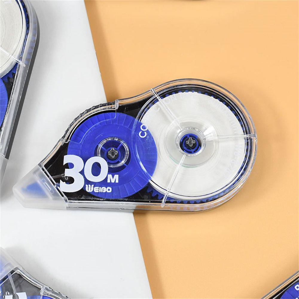 Lanfy Correction Tape Perlengkapan Koreksi Kantor Scrapbooking 5mm * 30M Untuk Murid Error Eraser Tape Putih Stiker Tape