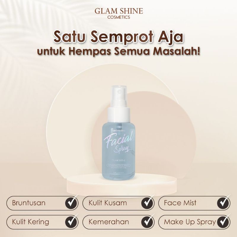 facial spray glamshine