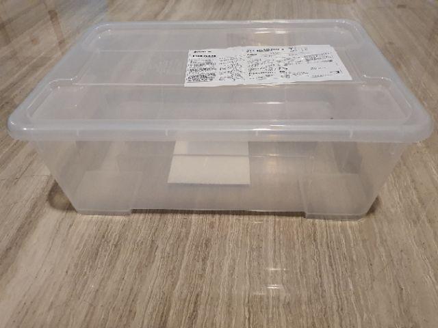 Kotak Dengan Penutup, Transparan 39x28x14 11l Sa1632