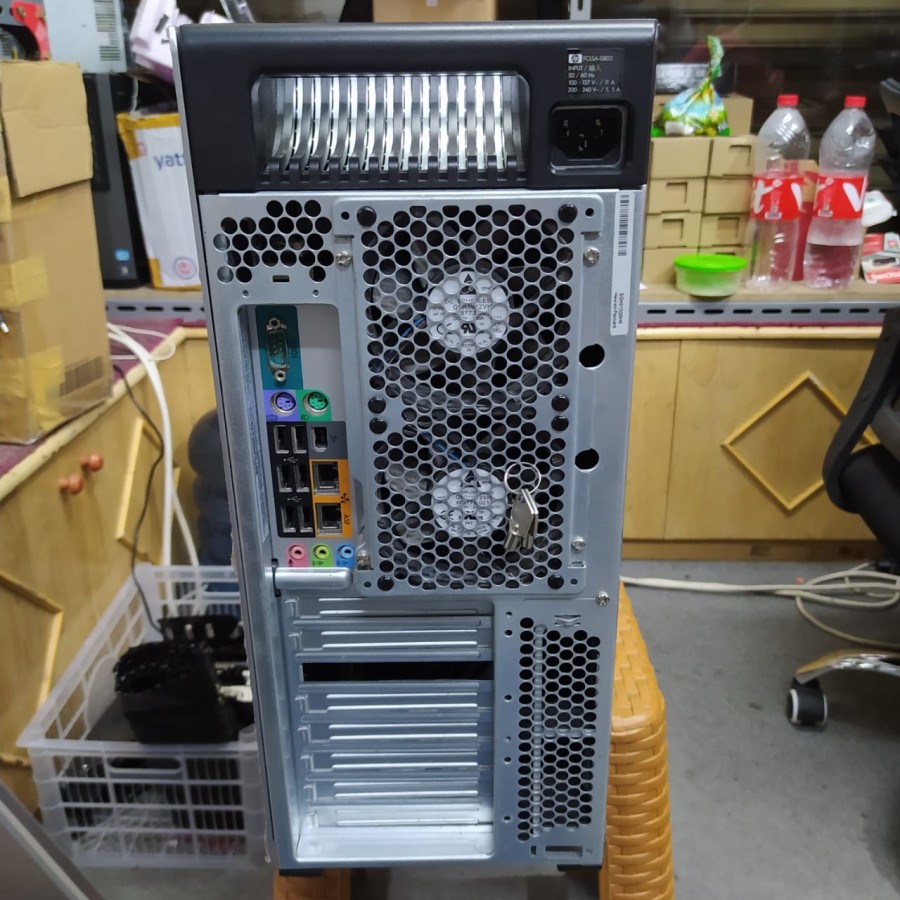 Server Hp z800 Workstation/Xeon x5670-2.93Ghz Double Xeon 64Gb-12 Core