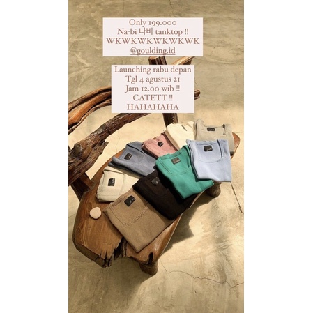 tank top pastel goulding