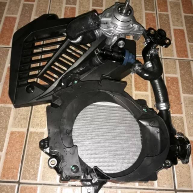 radiator vario 125 fi old original fullset