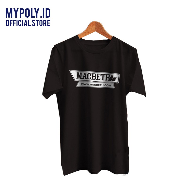 Kaos Distro Macbeth / Kaos Distro Pria Wanita Macbeth