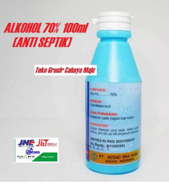 ANTI SEPTIK ALKOHOL 70%  100ML