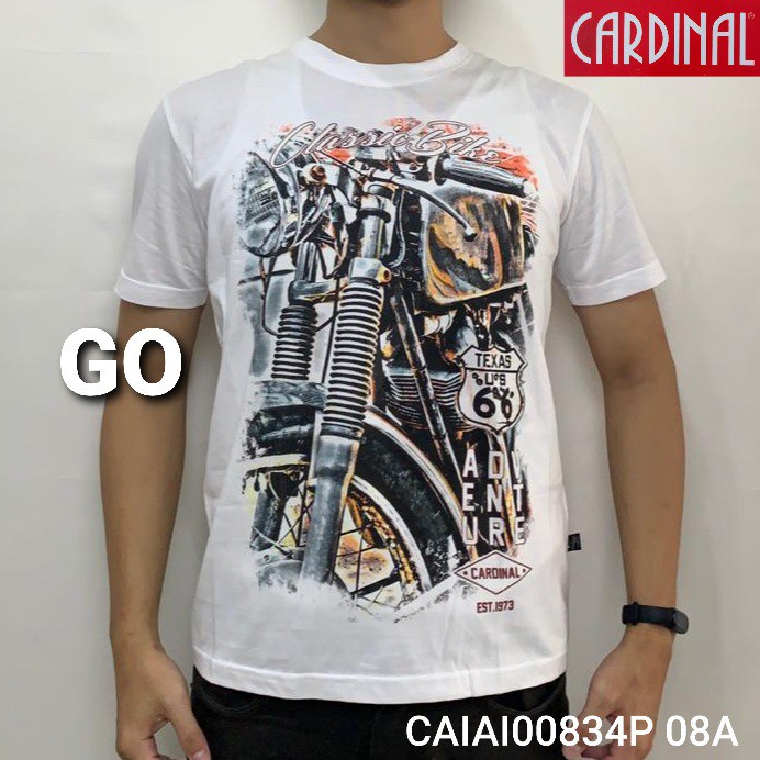 gof KJT CARDINAL JEANS KAOS T-Shirt COWOK Reguler Slimfit Baju Cowok Kaos Cardinal