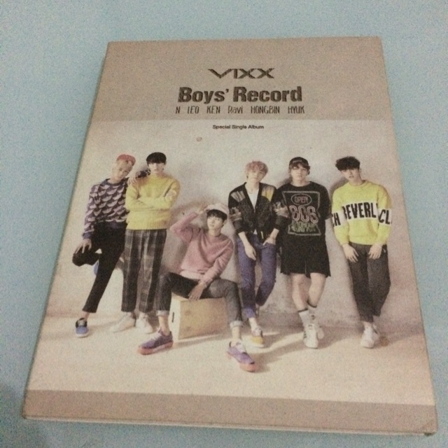 VIXX - Boys’ Record (Photocard Ken)