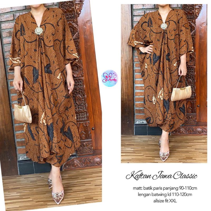 Kaftan Jawa Classic / Kaftan Paris / Dress Batik / Dress Paris