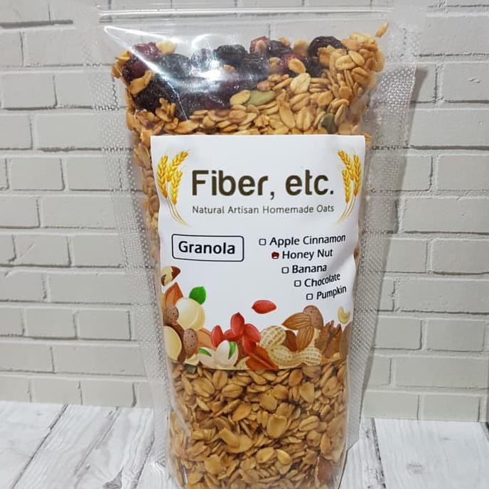 

GRANOLA FIBER, ETC. | NATURAL ARTISAN HOMEMADE OATS 250 GRAM