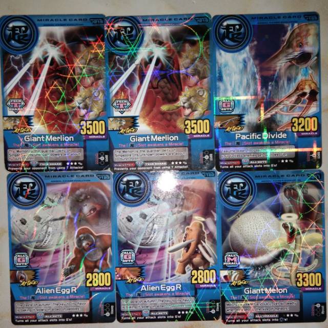 Animal kaiser card miracle card original machine