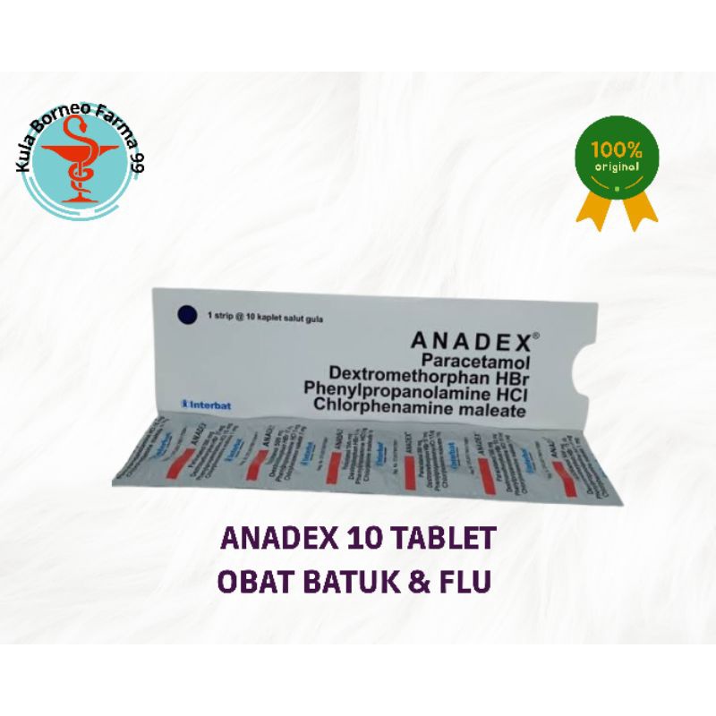 Jual Anadex 10 Tablet | Shopee Indonesia