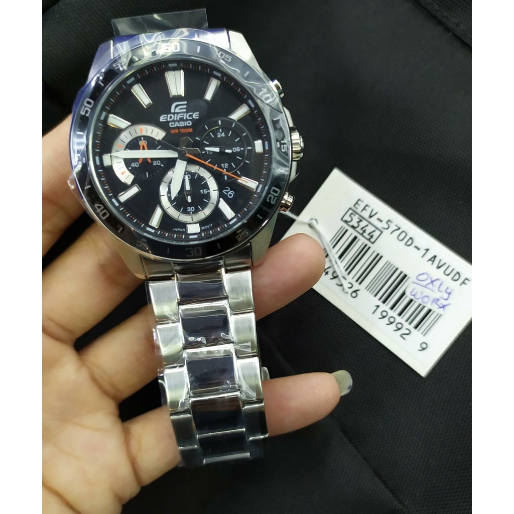 Jam Tangan Pria Casio Edifice EFV-570D Original