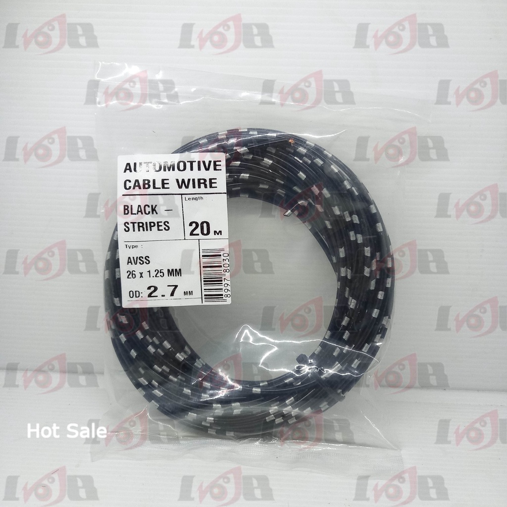 Kabel Roll Bintik Serabut 1.25mm Tembaga Cable Single Otomotif Meter Tebal Kuat Bagus