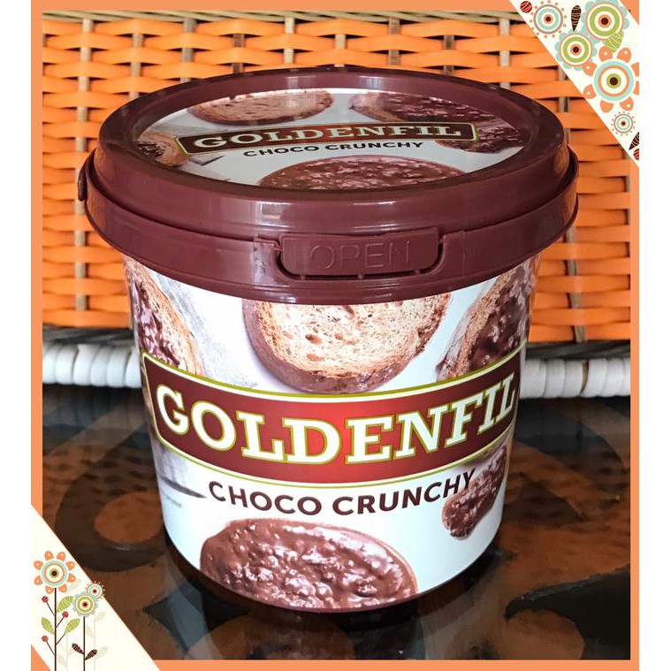 

Goldenfil Choco Crunchy 1 Kg - Selai Coklat 1kg EKSLUSIF Kode 894