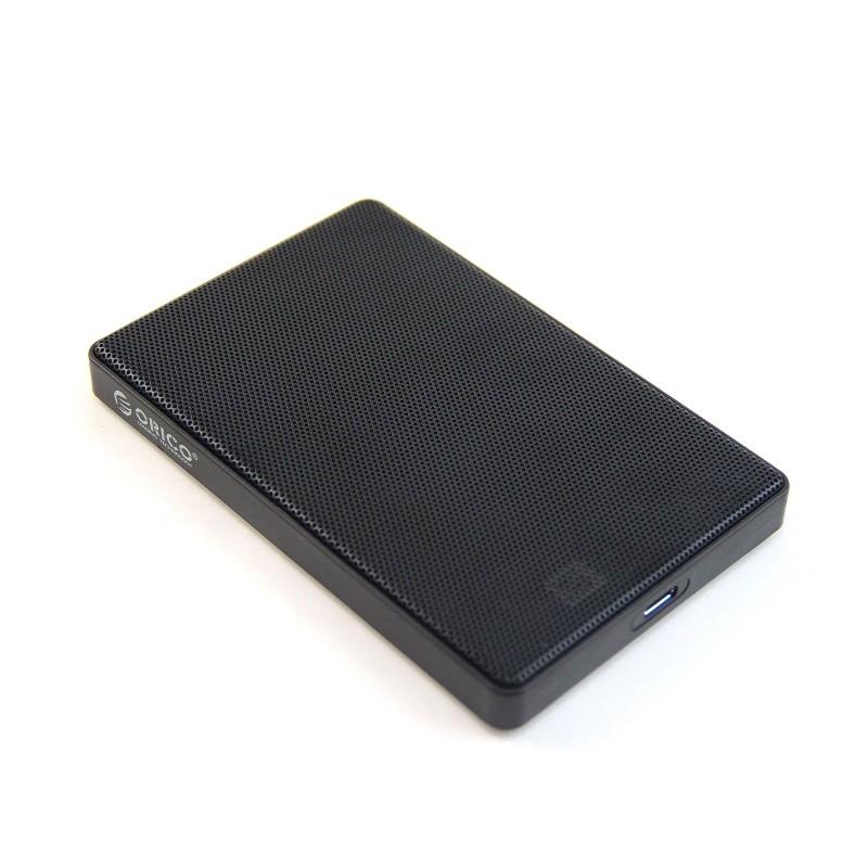 CASE HARDDISK ORICO ORIGINAL CASING HDD LAPTOP 2.5&quot; 2169C3 WITH USB TYPE-C WARNA HITAM PELINDUNG HARDDISK INTERNAL LAPTOP - TEKNO KITA