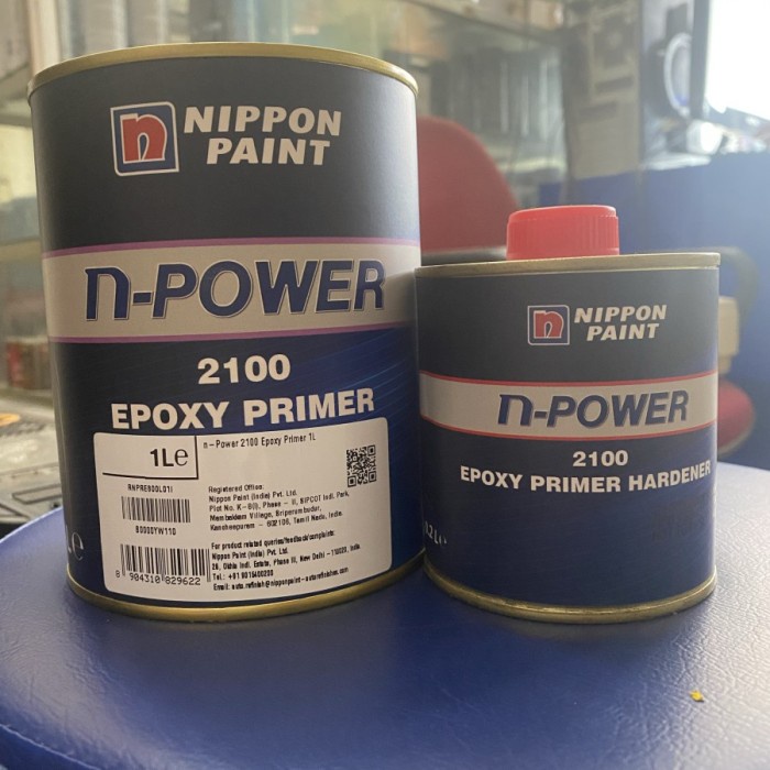 Epoxy Primer Nippon NAX N-Power 2100 0.8L + 0.2 Hardener