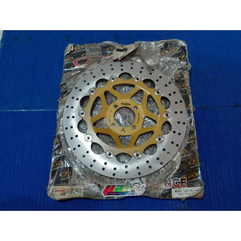 disc brake / piringan cakram PSM 320mm braket pnp supra x 125 / karisma