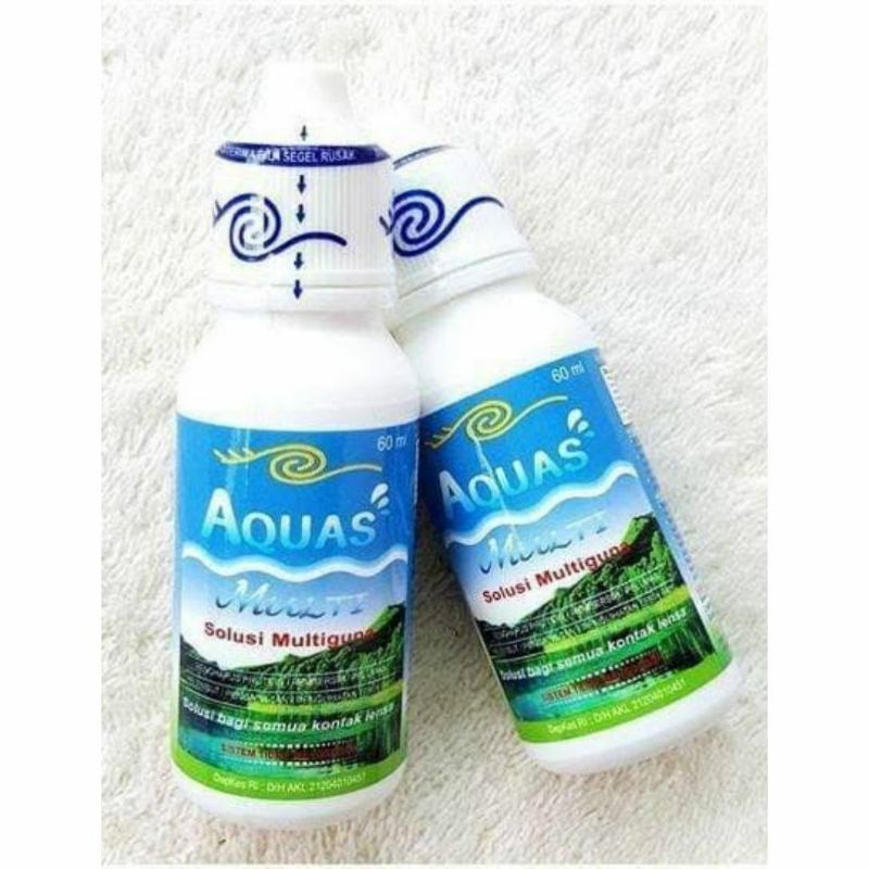 CAIRAN PEMBERSIH SOFTLENS AQUAS MULTI PURPOSE 60 ML