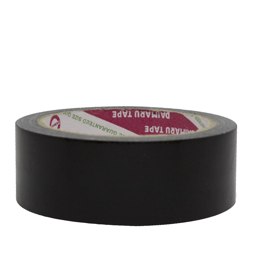 

Lakban Kain Warna Hitam 36 mm x 12 meter /Daimaru Cloth Tape