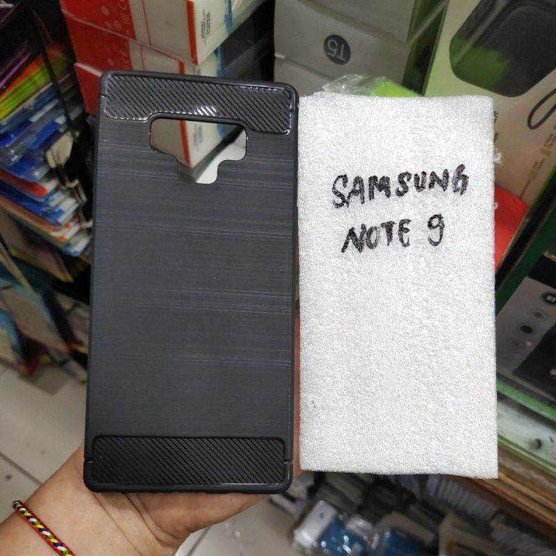 karet SAMSUNG NOTE 9 softcase SAMSUNG silikon karet hitam