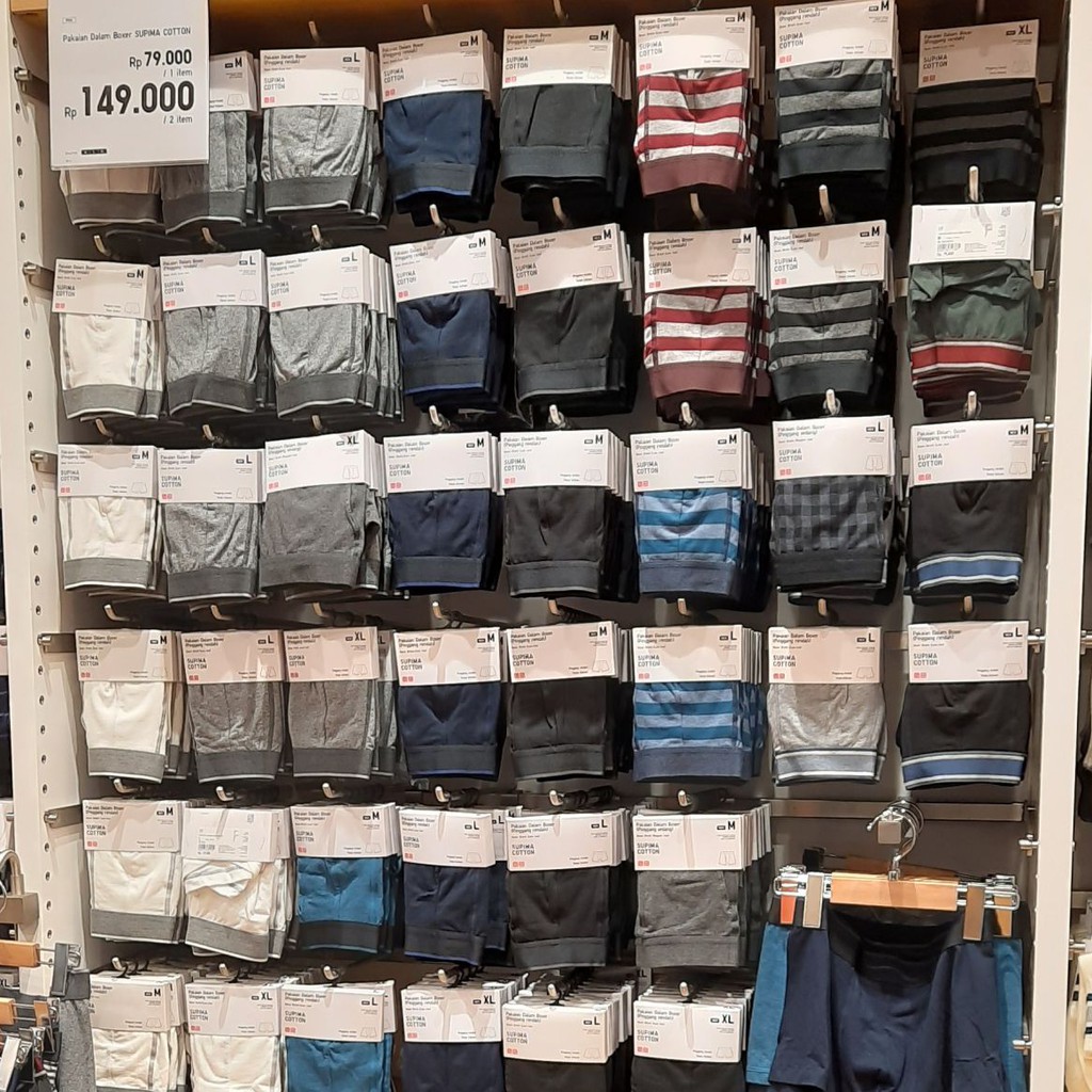 Jastip Boxer Uniqlo Supima Cotton