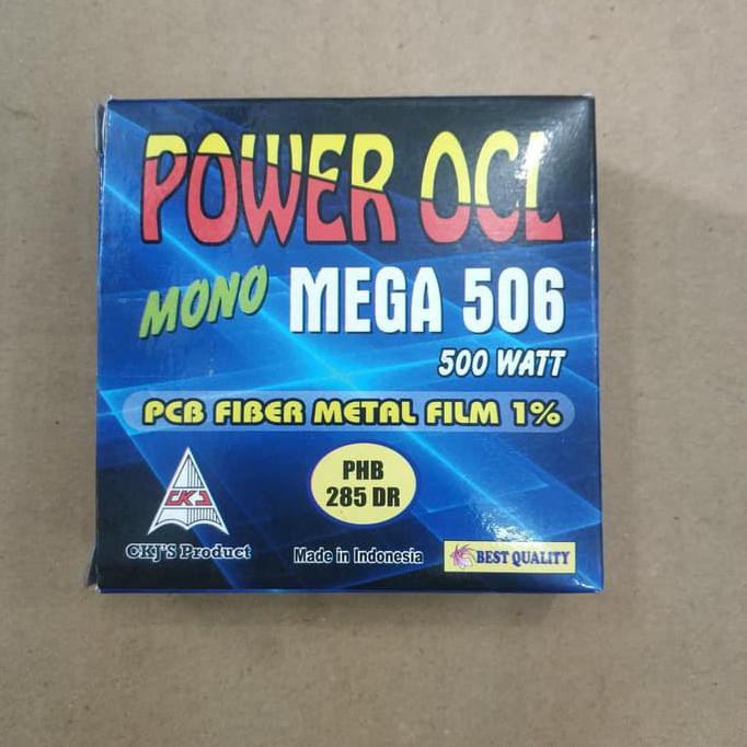 Power OCL mono mega 506 / kit driver modul power mono 500 watt phb 285