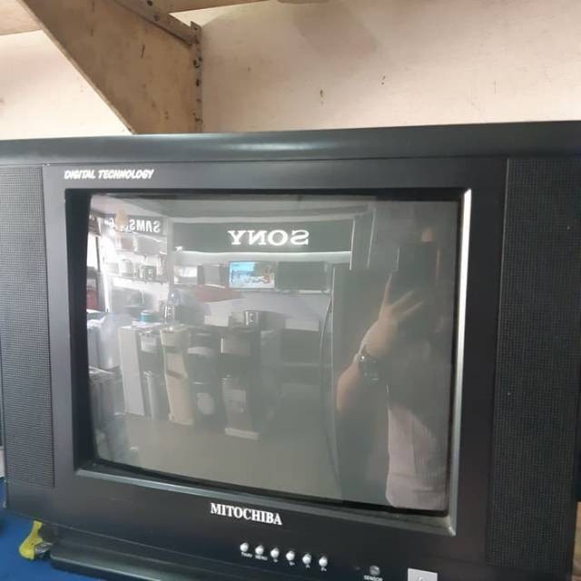 KHUSUS OJOL TV TABUNG MITOCHIBA UKURAN 15 INCH